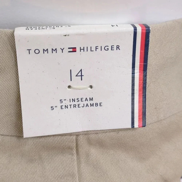 For Kitty Rescue! Tommy Hilfiger Women's Khaki Shorts Plus Size 14 - Picture 5 of 8